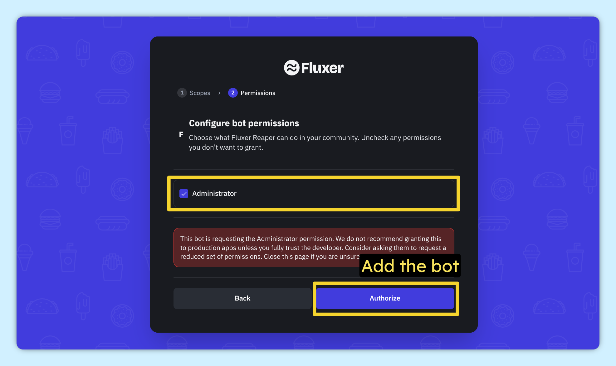 Fluxer Step 6