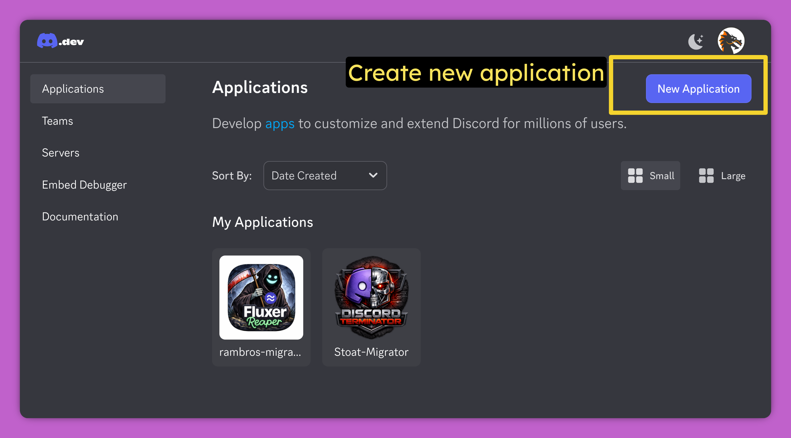 Discord Step 1