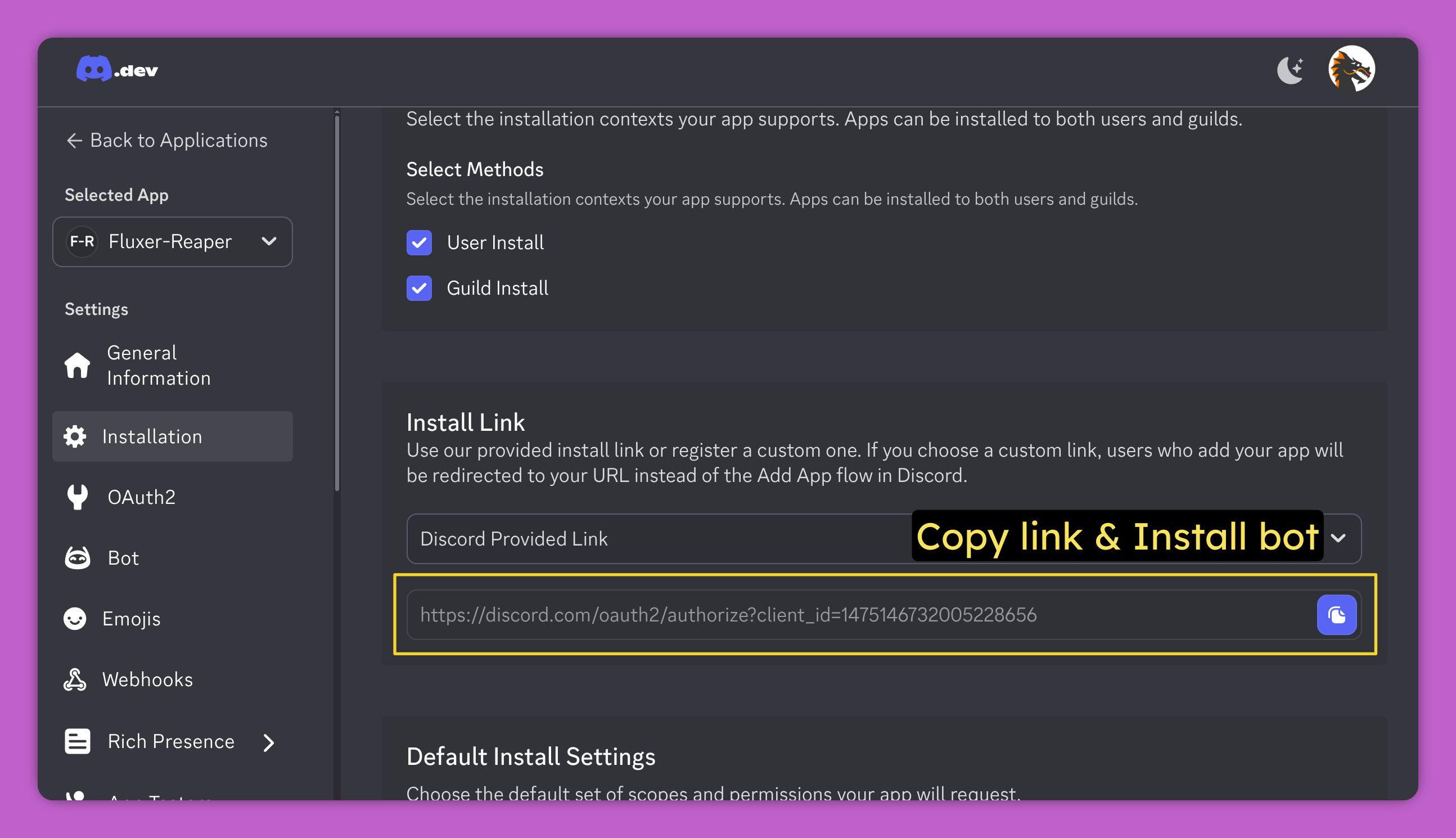 Discord Step 6