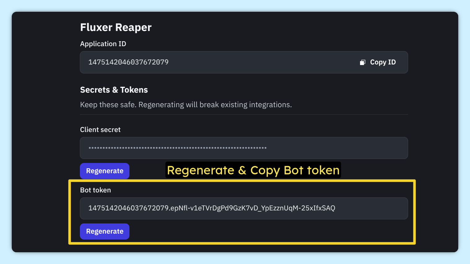 Fluxer Step 3