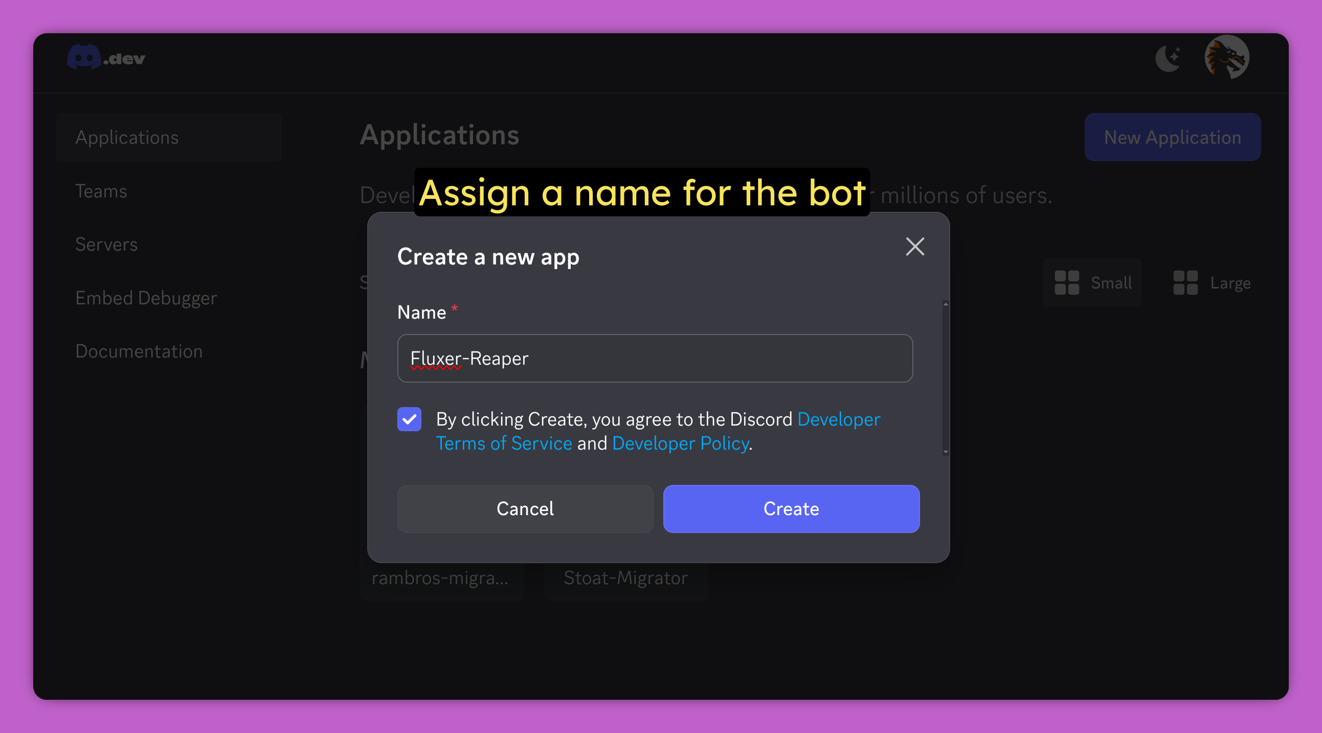 Discord Step 2